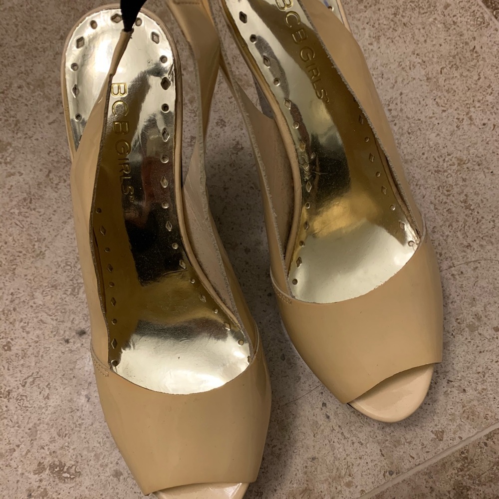 BCBGirls peep toe heels 👠 size 36